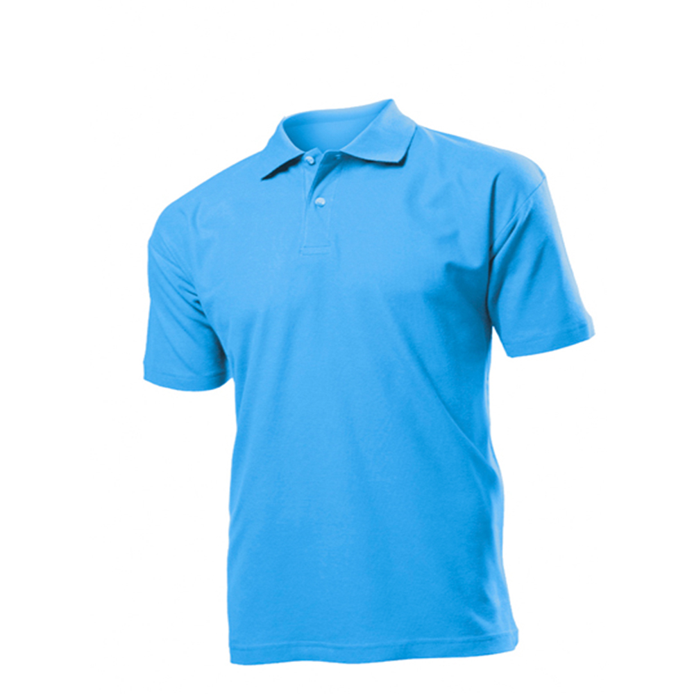 tricou Albastru aprins polo