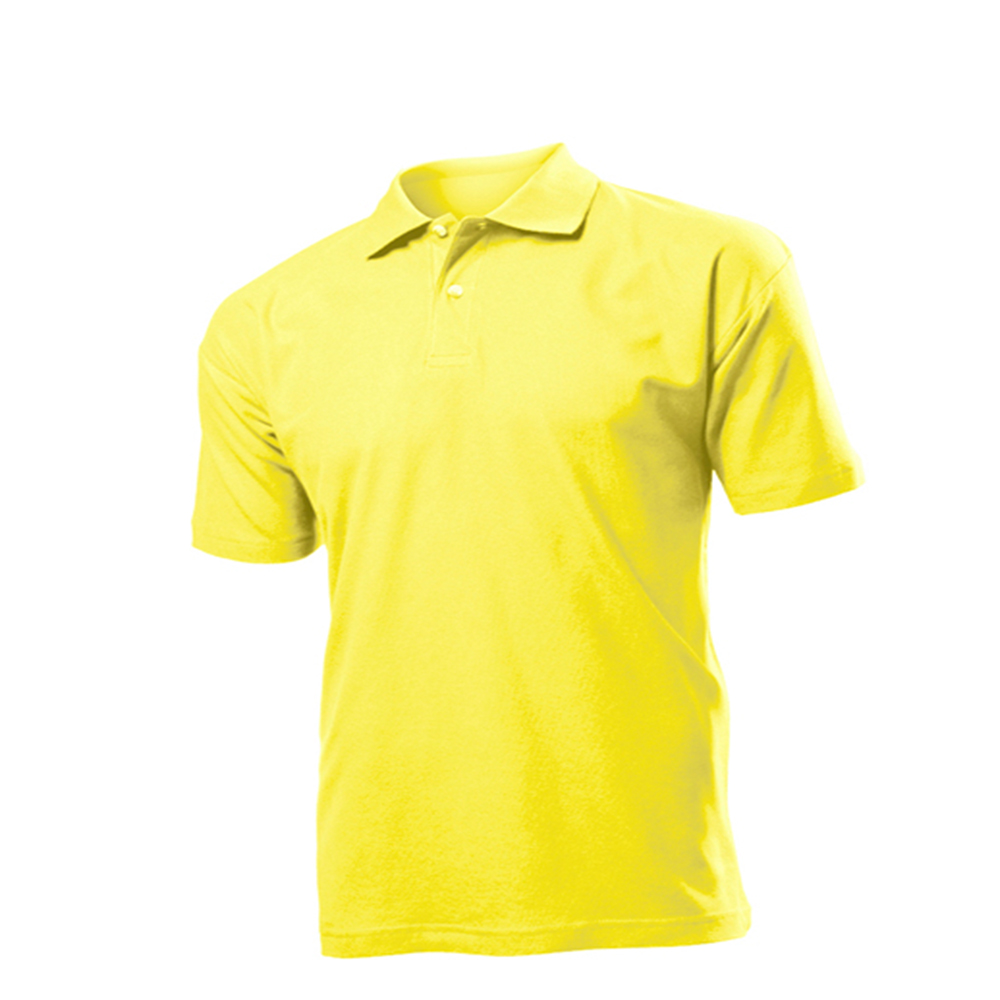 tricou galben polo