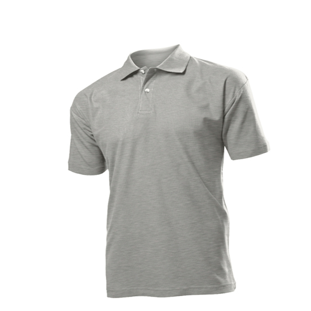tricou gri polo